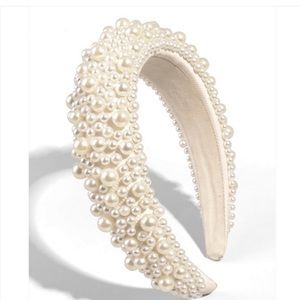 NEW Faux Pearl Decor Headband